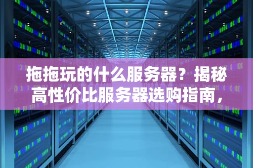 拖拖玩的什么服务器？揭秘高性价比服务器选购指南，小白也能变大神！
