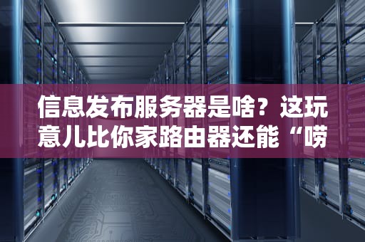 信息发布服务器是啥？这玩意儿比你家路由器还能“唠嗑”！