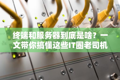 终端和服务器到底是啥？一文带你搞懂这些IT圈老司机！