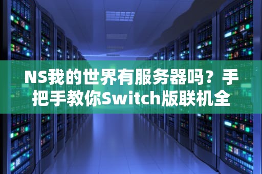 NS我的世界有服务器吗？手把手教你Switch版联机全攻略！