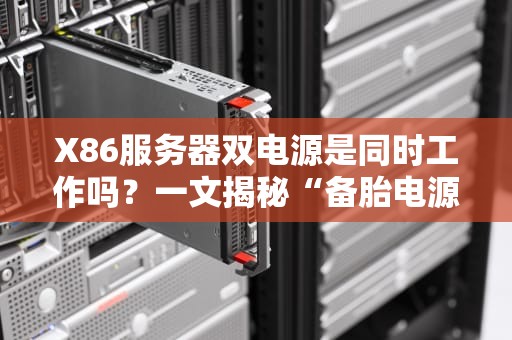 X86服务器双电源是同时工作吗？一文揭秘“备胎电源”的生存法则！