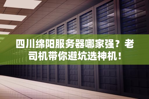 四川绵阳服务器哪家强？老司机带你避坑选神机！