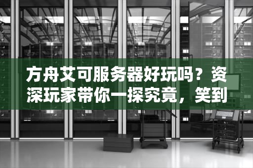 方舟艾可服务器好玩吗？资深玩家带你一探究竟，笑到掉帧！