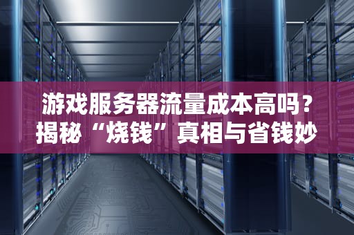 游戏服务器流量成本高吗？揭秘“烧钱”真相与省钱妙招！