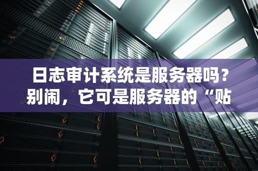 日志审计系统是服务器吗？别闹，它可是服务器的“贴身保镖”！