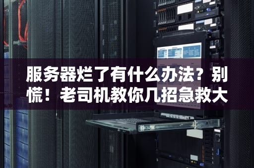 服务器烂了有什么办法？别慌！老司机教你几招急救大法