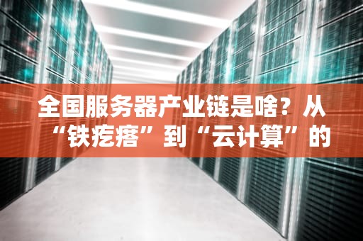 全国服务器产业链是啥？从“铁疙瘩”到“云计算”的奇妙之旅！