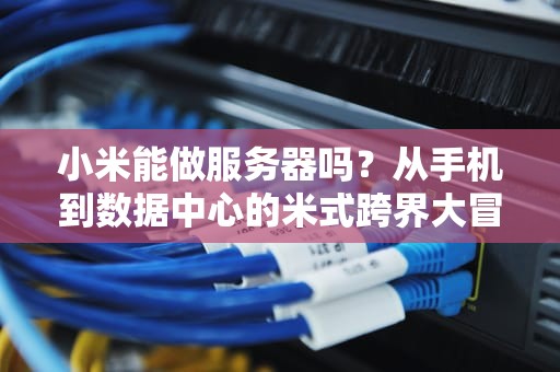 小米能做服务器吗？从手机到数据中心的米式跨界大冒险