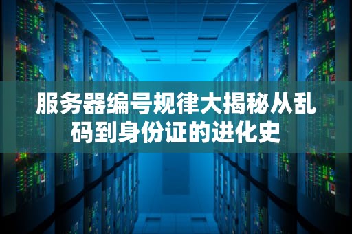 服务器编号规律大揭秘从乱码到身份证的进化史