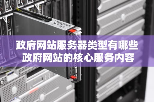 政府网站服务器类型有哪些 政府网站的核心服务内容