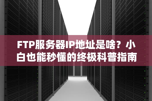 FTP服务器IP地址是啥？小白也能秒懂的终极科普指南！