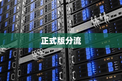 正式版分流