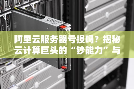 阿里云服务器亏损吗？揭秘云计算巨头的“钞能力”与盈利密码