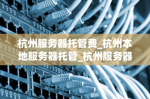 杭州服务器托管费_杭州本地服务器托管_杭州服务器托管费的影响因素及选择策略