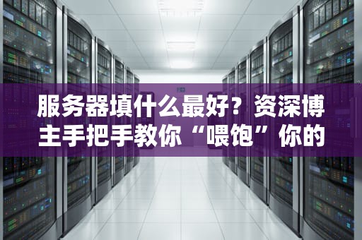 服务器填什么最好？资深博主手把手教你“喂饱”你的服务器！