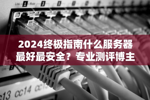 2024终极指南什么服务器最好最安全？专业测评博主带你避坑！