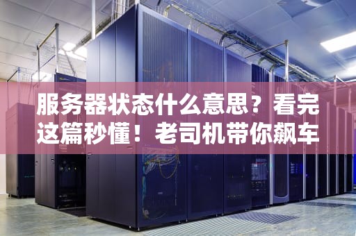服务器状态什么意思？看完这篇秒懂！老司机带你飙车式科普！