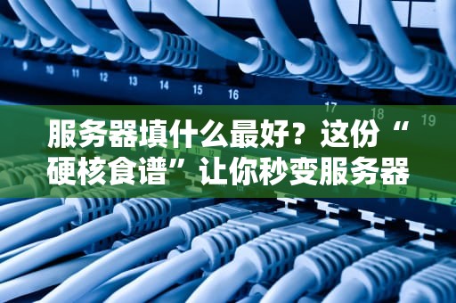 服务器填什么最好？这份“硬核食谱”让你秒变服务器配置大神！