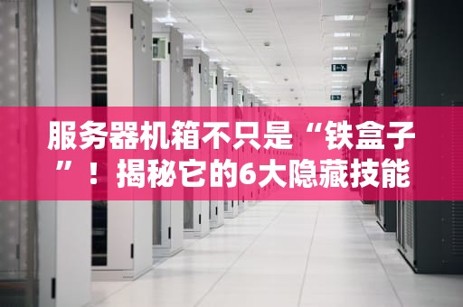 服务器机箱不只是“铁盒子”！揭秘它的6大隐藏技能，网友我家缺个烧烤架？