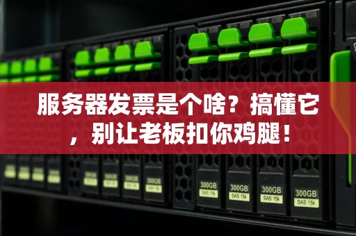 服务器发票是个啥？搞懂它，别让老板扣你鸡腿！