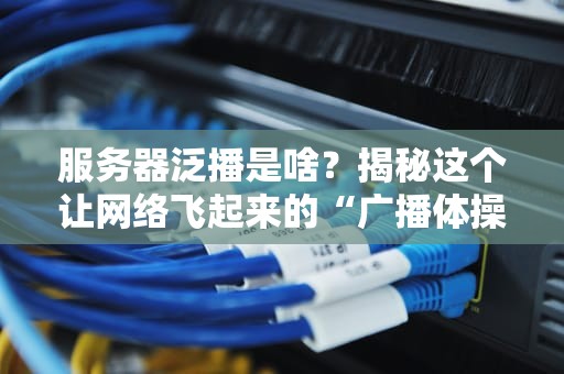 服务器泛播是啥？揭秘这个让网络飞起来的“广播体操”