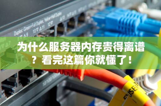 为什么服务器内存贵得离谱？看完这篇你就懂了！