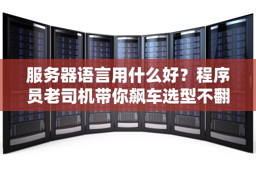 服务器语言用什么好？程序员老司机带你飙车选型不翻车！