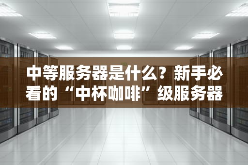 中等服务器是什么？新手必看的“中杯咖啡”级服务器科普指南！