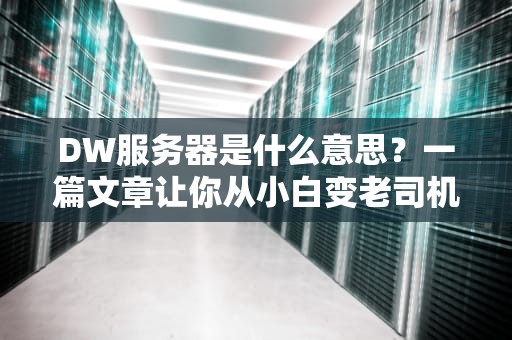 DW服务器是什么意思？一篇文章让你从小白变老司机！