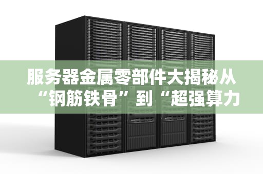 服务器金属零部件大揭秘从“钢筋铁骨”到“超强算力”的奇妙之旅！