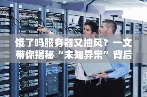 饿了吗服务器又抽风？一文带你揭秘“未知异常”背后的技术玄机！