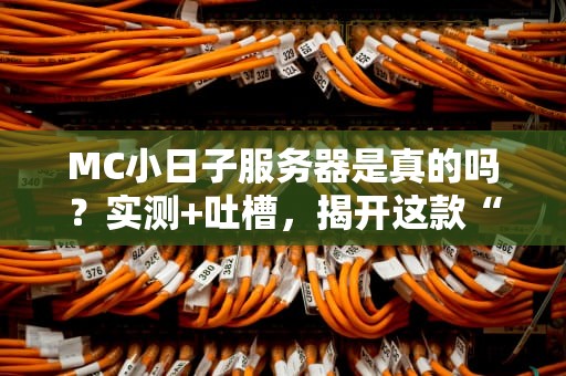 MC小日子服务器是真的吗？实测+吐槽，揭开这款“网红服”的真面目！