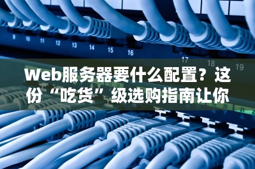 Web服务器要什么配置？这份“吃货”级选购指南让你秒懂！