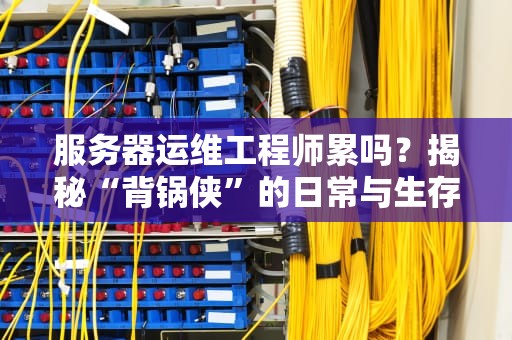 服务器运维工程师累吗？揭秘“背锅侠”的日常与生存指南