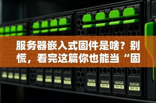 服务器嵌入式固件是啥？别慌，看完这篇你也能当“固件侠”！