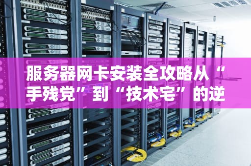 服务器网卡安装全攻略从“手残党”到“技术宅”的逆袭之路