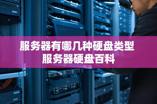 服务器有哪几种硬盘类型 服务器硬盘百科