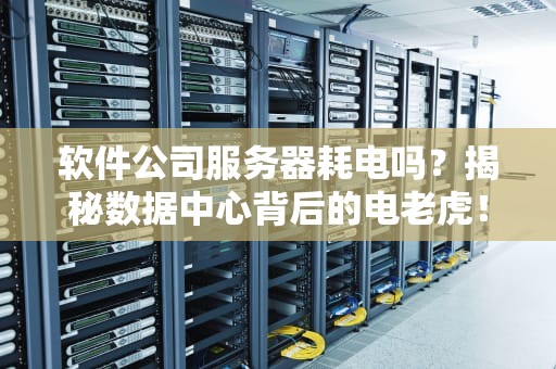 软件公司服务器耗电吗？揭秘数据中心背后的电老虎！