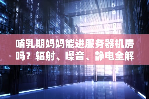 哺乳期妈妈能进服务器机房吗？辐射、噪音、静电全解析！