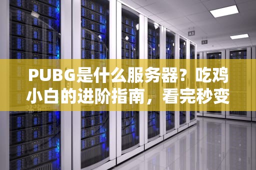 PUBG是什么服务器？吃鸡小白的进阶指南，看完秒变大神！
