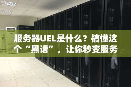 服务器UEL是什么？搞懂这个“黑话”，让你秒变服务器老司机！