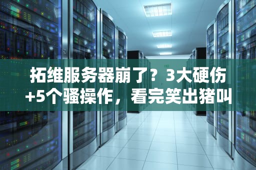 拓维服务器崩了？3大硬伤+5个骚操作，看完笑出猪叫！