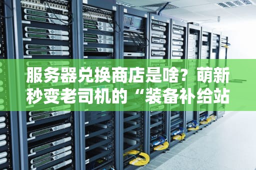 服务器兑换商店是啥？萌新秒变老司机的“装备补给站”！