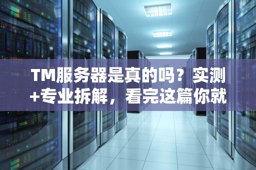 TM服务器是真的吗？实测+专业拆解，看完这篇你就懂了！