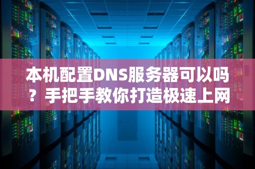 本机配置DNS服务器可以吗？手把手教你打造极速上网环境！
