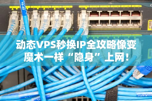动态VPS秒换IP全攻略像变魔术一样“隐身”上网！