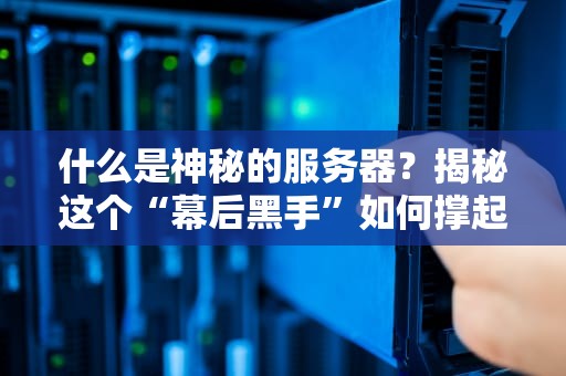 什么是神秘的服务器？揭秘这个“幕后黑手”如何撑起你的互联网生活！