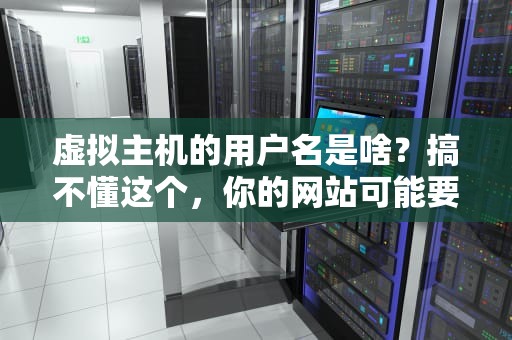 虚拟主机的用户名是啥？搞不懂这个，你的网站可能要裸奔！
