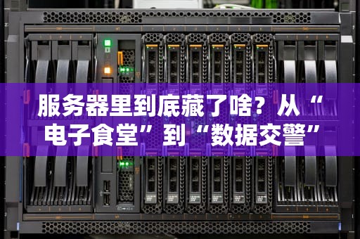 服务器里到底藏了啥？从“电子食堂”到“数据交警”的爆笑解剖！