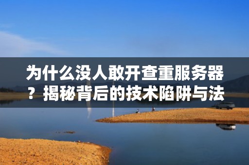 为什么没人敢开查重服务器？揭秘背后的技术陷阱与法律雷区！